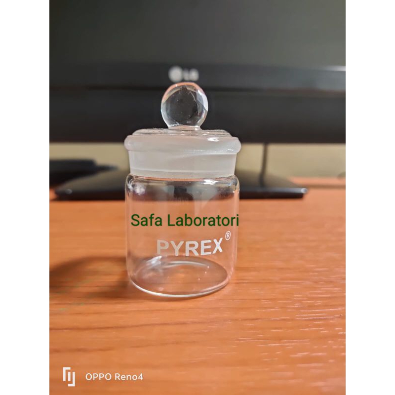 Botol Timbang 25 x 40 mm Pyrex