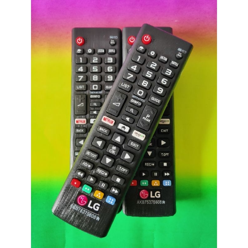 REMOTE TV LG LCD LED SMART TV AKB75375608 Grade original Tombol empuk