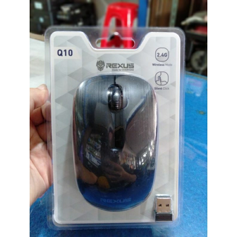 MOUSE WIRELESS REXUS Q10