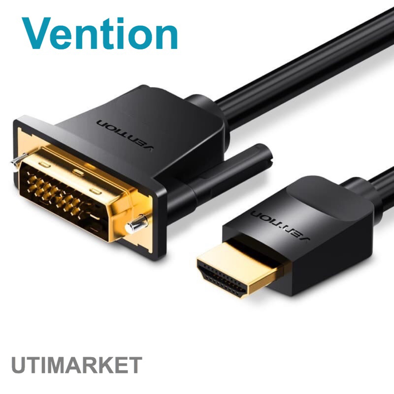 kabel hdmi to dvi dual link 24+1 bidirectional dvi to hdmi vention ABF