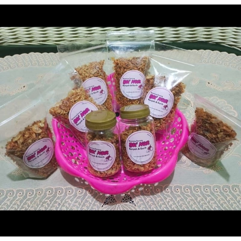 

Bawang Goreng Bu' Nur 100 gr