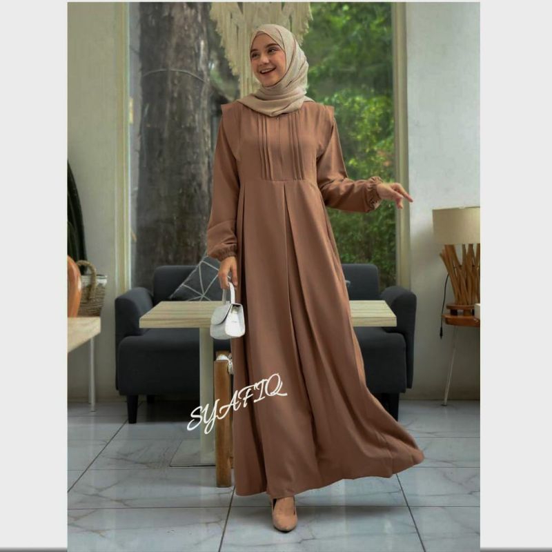 Gamis elegant model TERBARU/ Gamis dewasa model kekinian