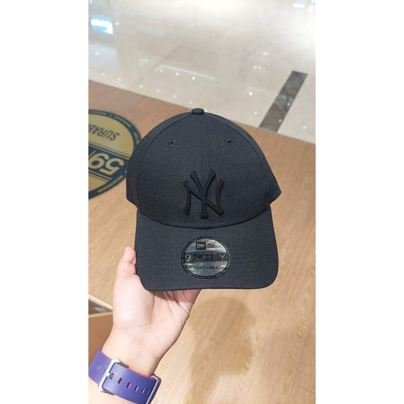 TOPI NEW ERA ORIGINAL STORE ALL BLACK