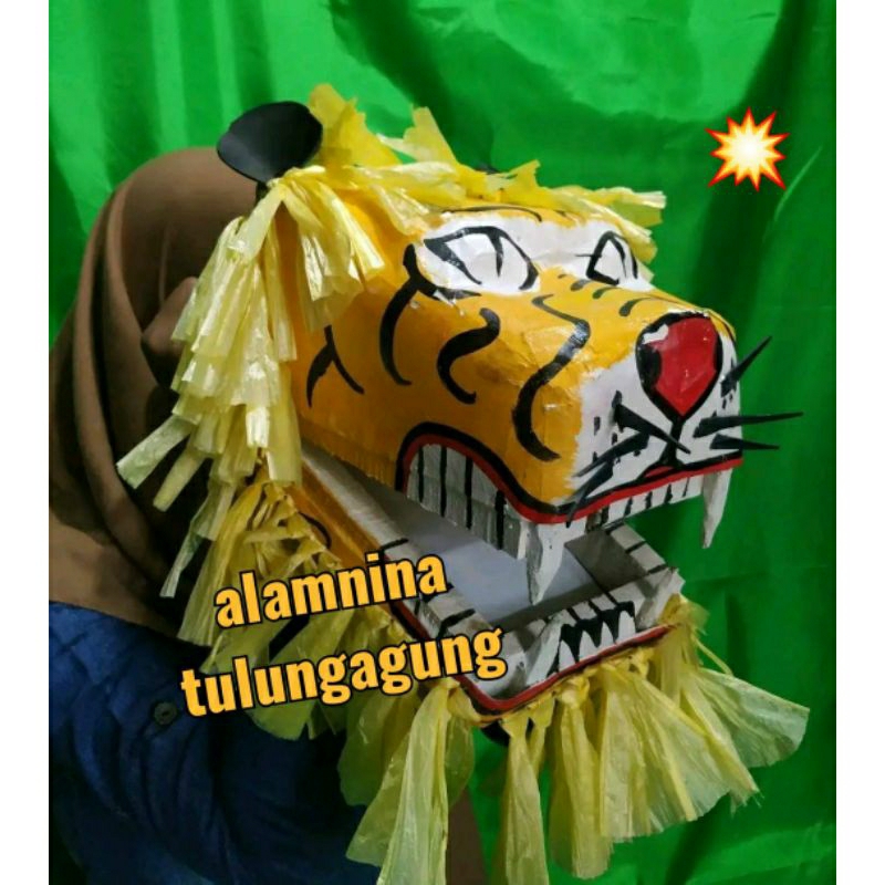 singo barong singo sakti topeng harimau