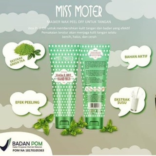 Image of Miss moter/Hand wax/Masker wax Peel off untuk tangan 50g