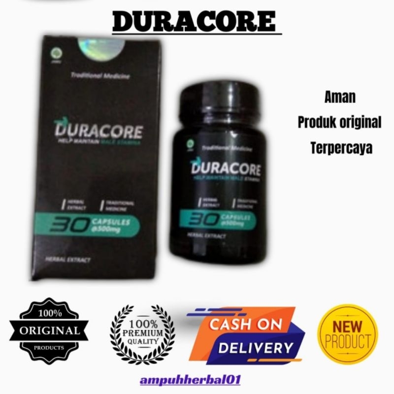 Duracore Original 100% Obat Kuat Pria Kapsul Herbal Asli Pemanjang Pembesar Penis