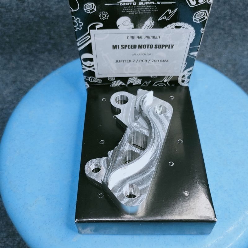 breket t6 kaliper Nissin samurai PNP shock Jupiter z fizr Nouvo 125z disc 260