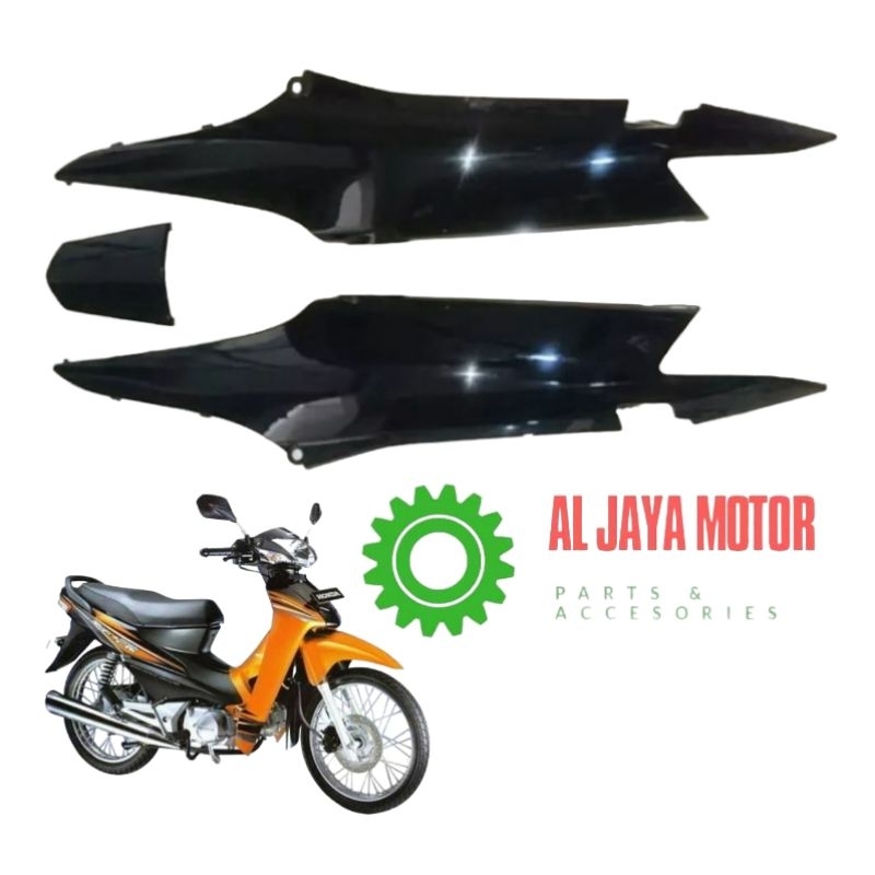COVER BODY BELAKANG HONDA SUPRA FIT NEW / FIT X / FIT S HITAM / BODY BELAKANG SUPRA FIT