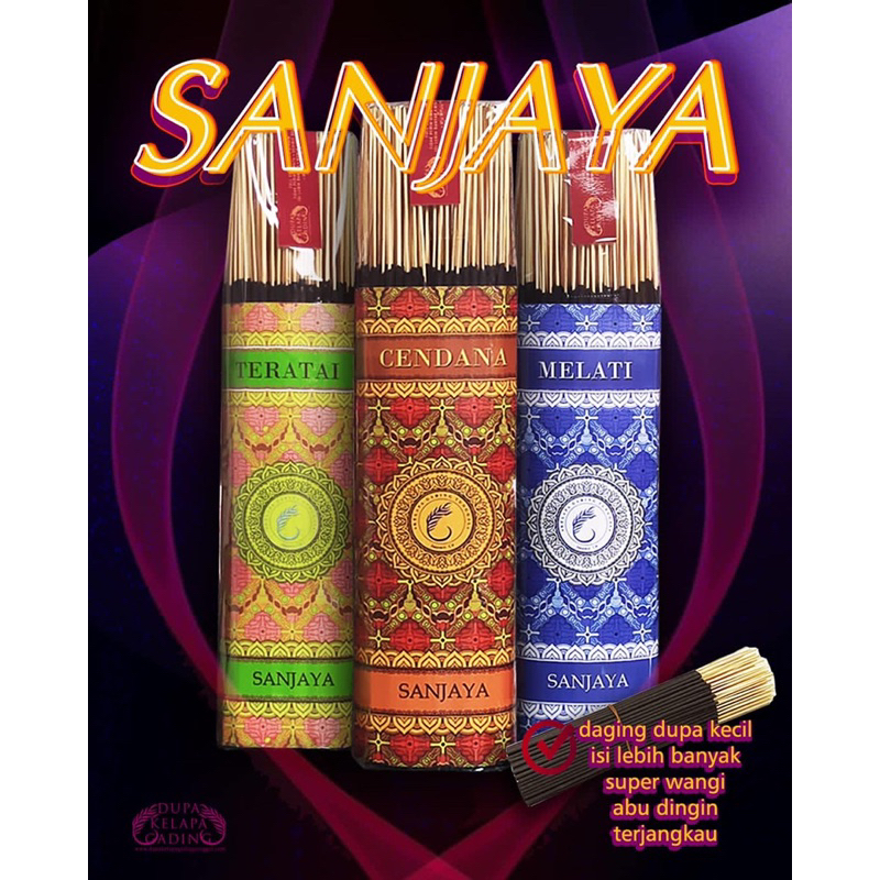 MURAH Dupa Sanjaya Asli Bali Kemasan Gulung Sedang