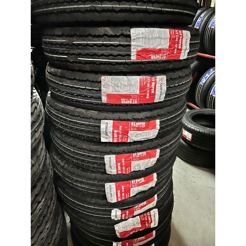 Ban Mobil GT 700 R14 14 Gajah Tunggal Kondisi Baru Nylon L300