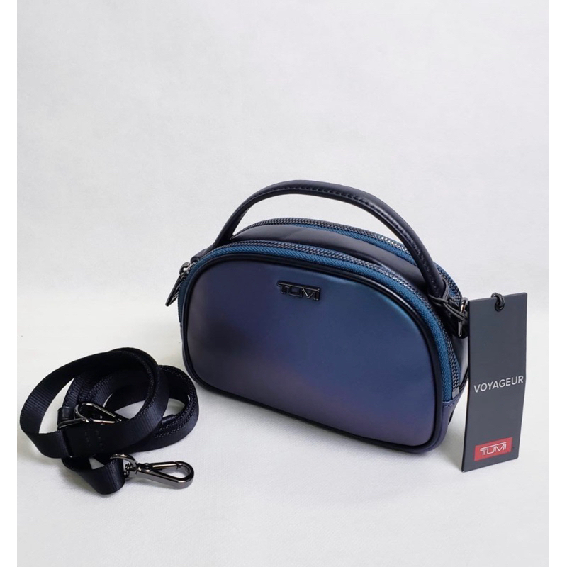 Tumi june crossbody bag double zip