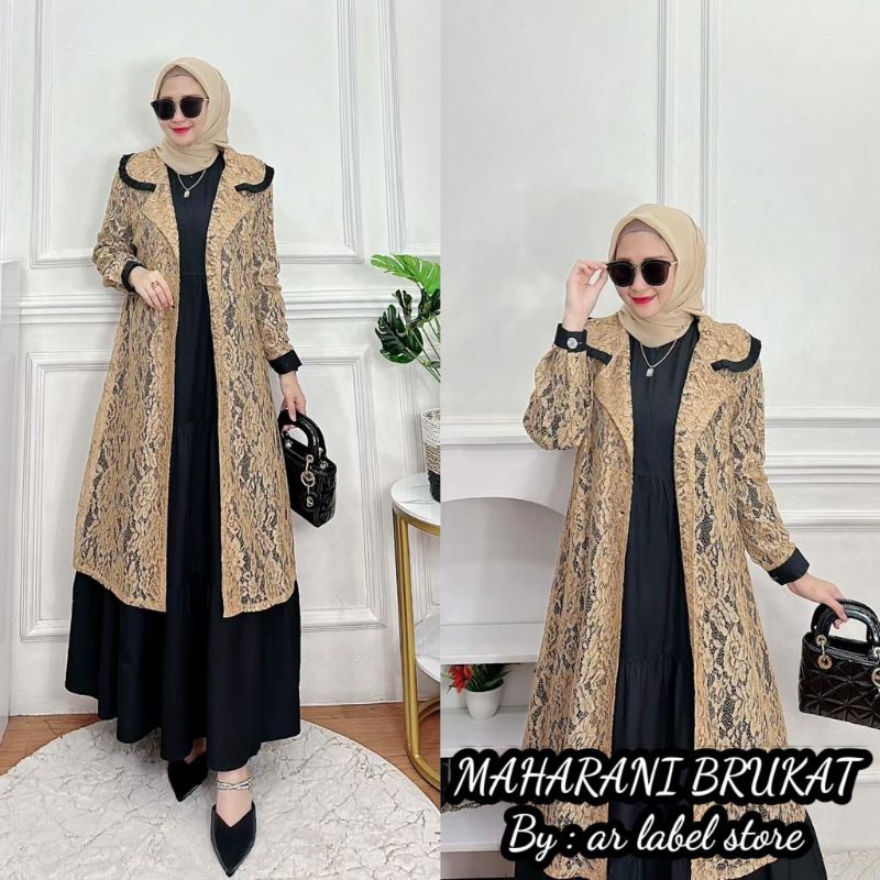 Set Outer Maharani Brukat