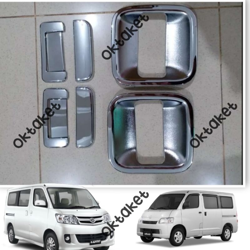 paket outer handle Luxio Grand max Granmax Chrome jsl