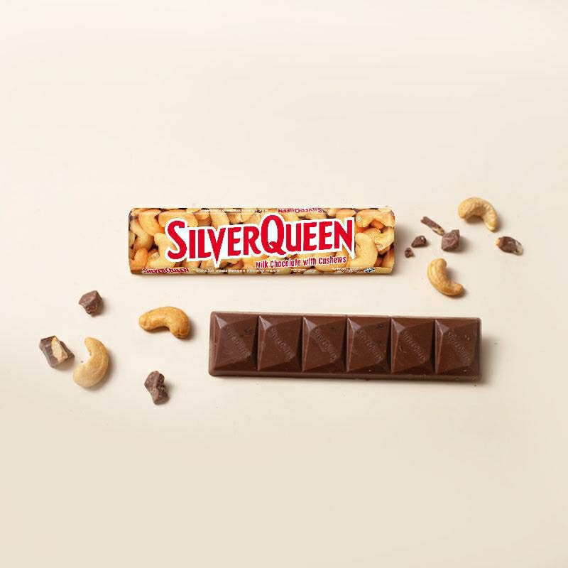 SilverQueen milk chocolate 25 gr / coklat / cokelat susu Silver Queen