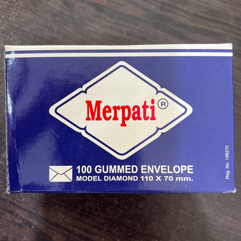 

Amplop Lem Kecil Merpati Box