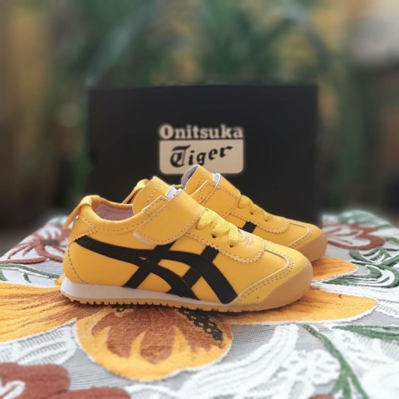 Sepatu Anak 0nitsuka Tiger Sepatu Anak Laki Laki Perempuan Tali Velkro Sneaker Anak Kanvas Kasual 1029