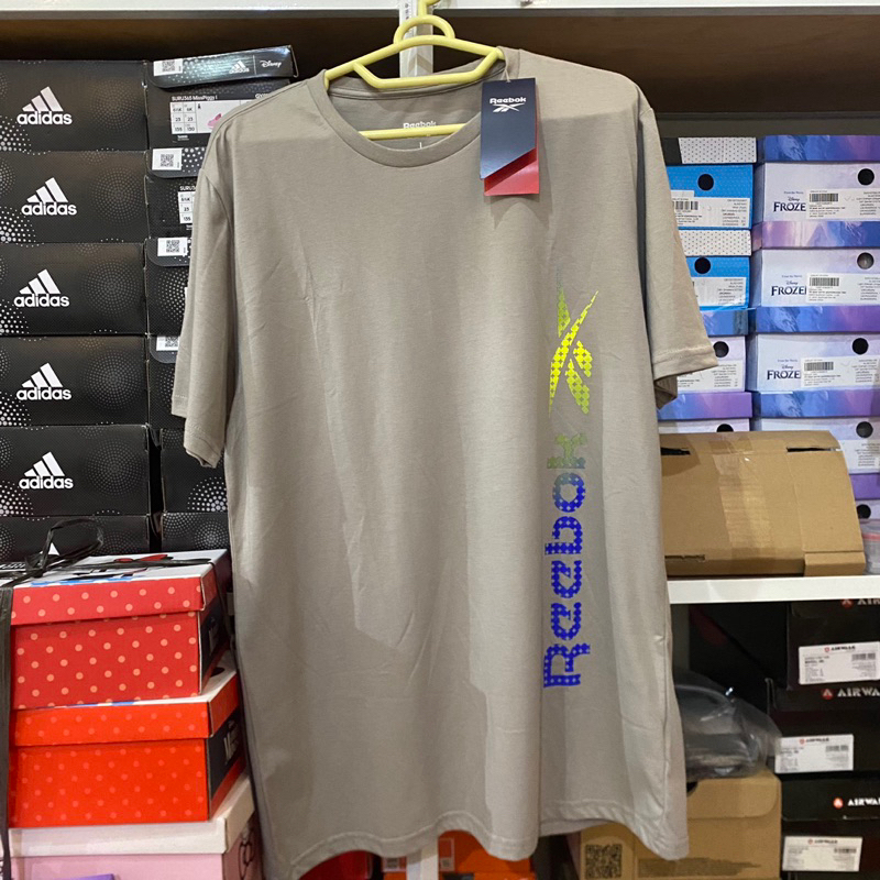 Diskon 70% Kaos Skechers, reebok, diadora, Airlwalk original sports station