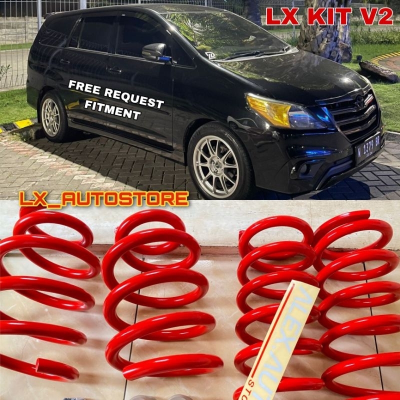 LOWERING KIT INNOVA DIESEL BENSIN LX KIT V2