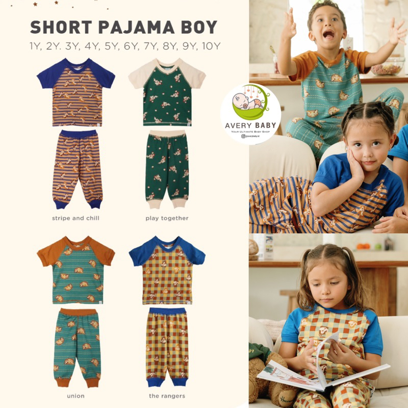 BOHOPANNA SHORT PAJAMA BOY / BOHOPANNASHORT PAJAMA PAW PATROL PAJAMA BOHOPANNA/ PIYAMA PAW PATROL