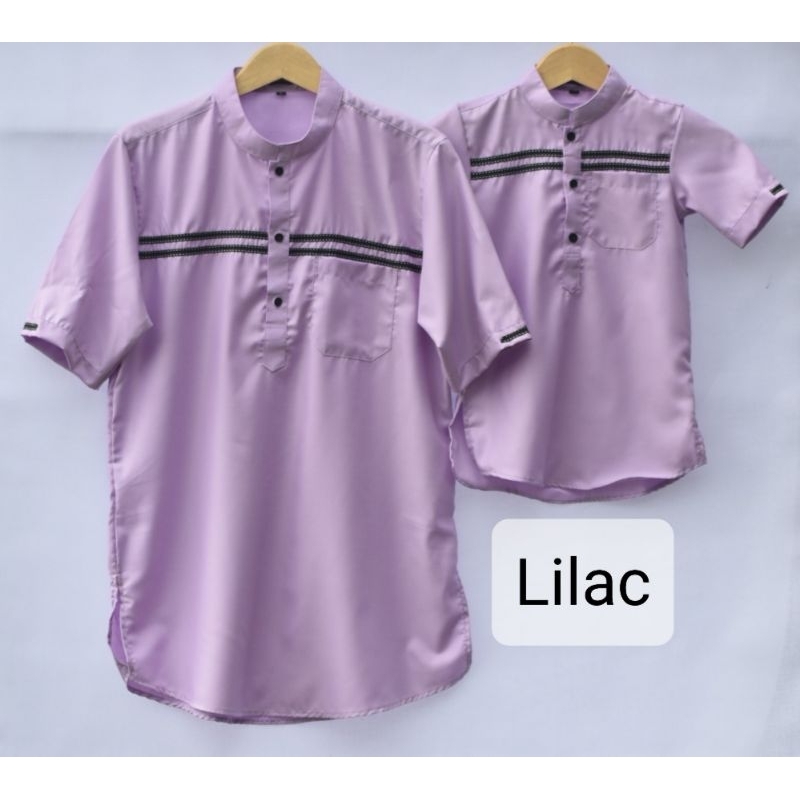 Baju Koko Kurta Couple Ayah Dan Anak Laki Laki