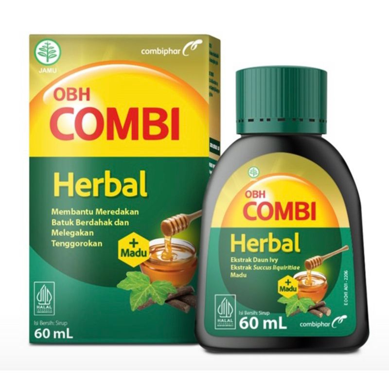 OBH COMBI HERBAL + MADU 60 ML - ED 02/2025