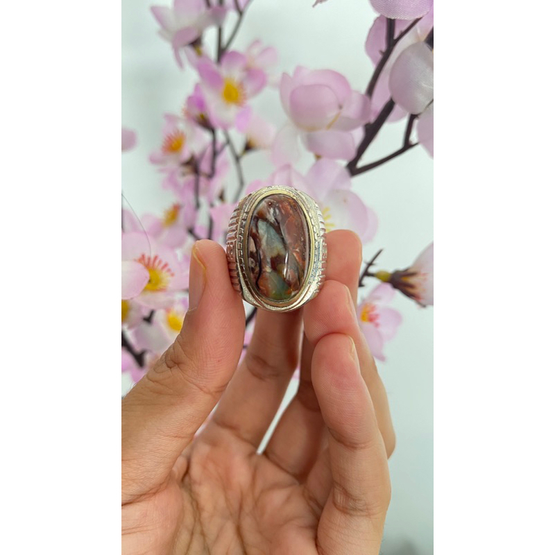 CINCIN BATU AKIK PANCAWARNA GARUT EDONG2