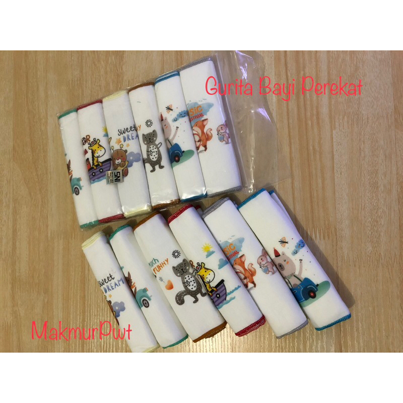 Gurita Bayi Perekat 6pcs