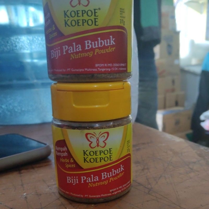 

biji pala bubuk 37 gr kupu2