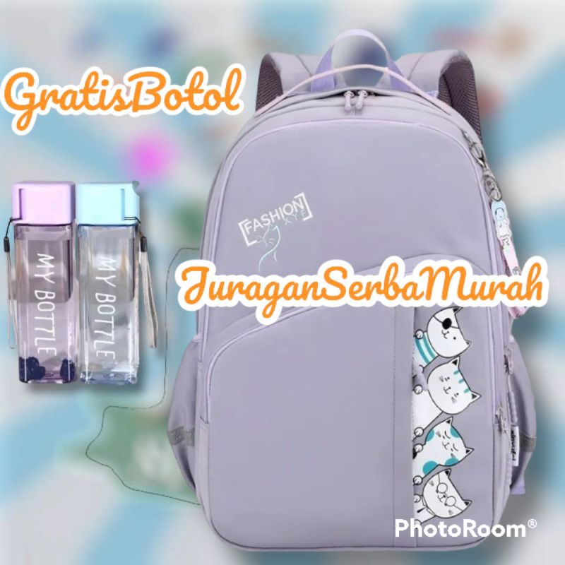 Terbaru Tas Ransel Sekolah Anak Perempuan SD SMP Bacpack Korea Murah