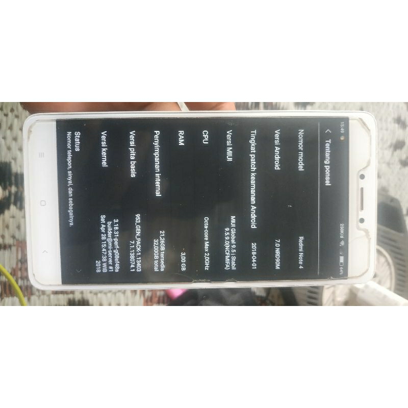 mesin Redmi Note 4x Snapdragon (3/32)