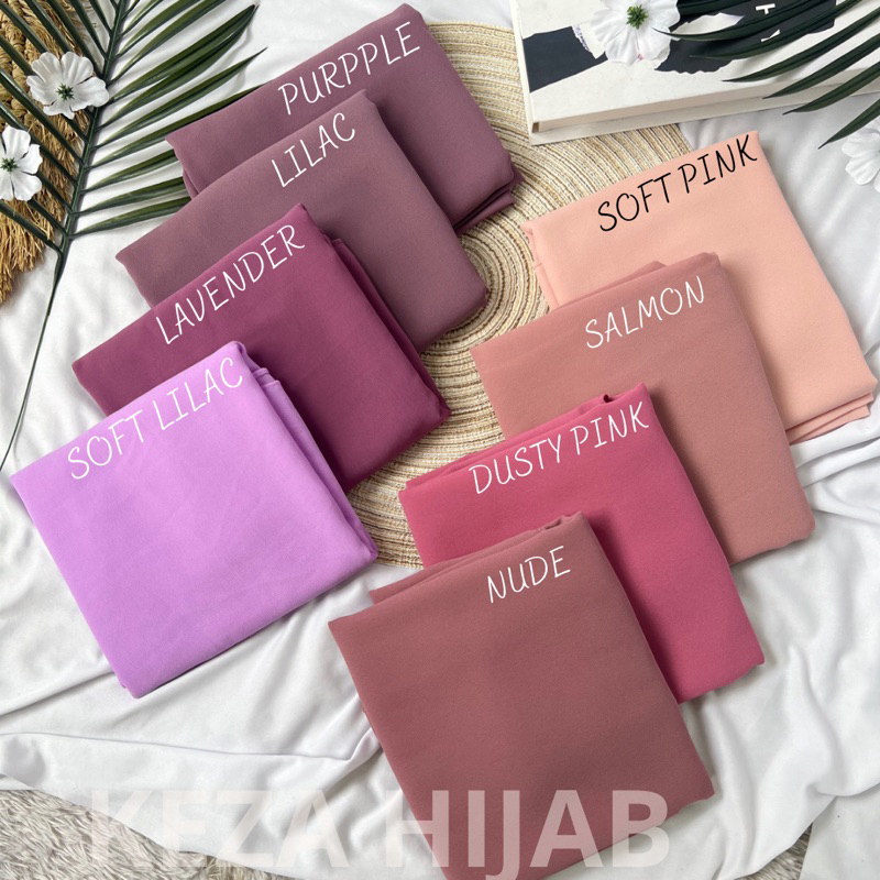 PASHMINA OVAL MALAY/PASHMINA CURVE CERUTY BABYDOLL