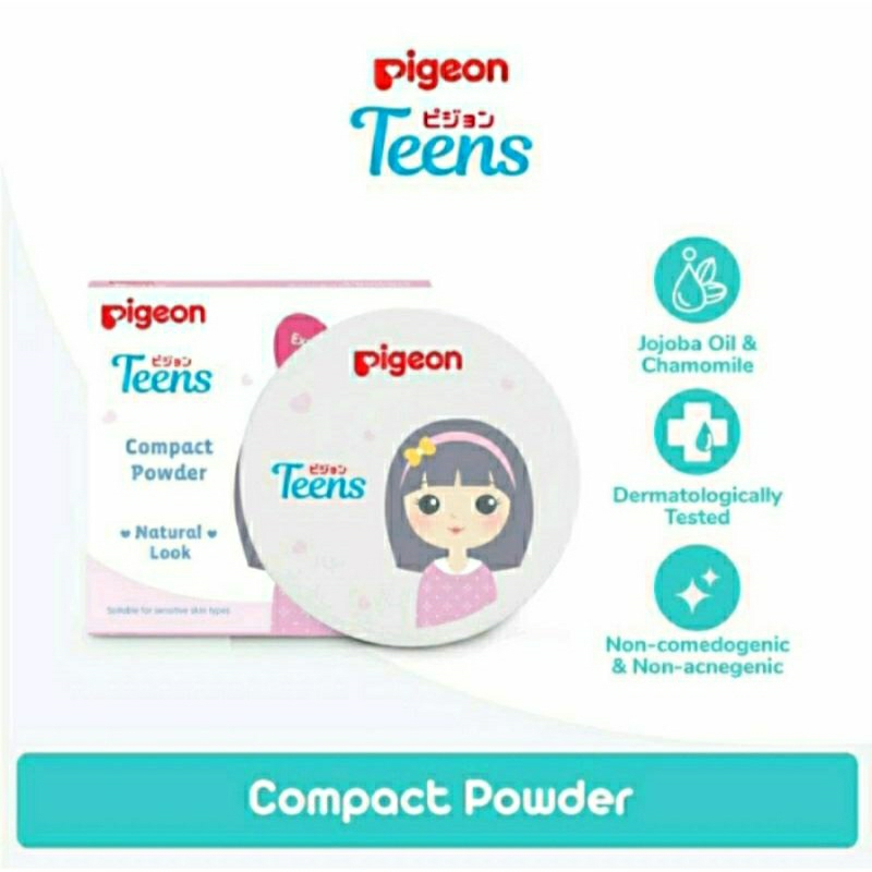 Pigeon Teens Compact Powder Squalene 14g All Varian