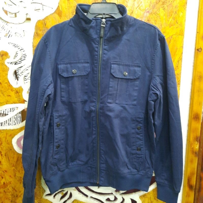 Jaket bomber pria branded