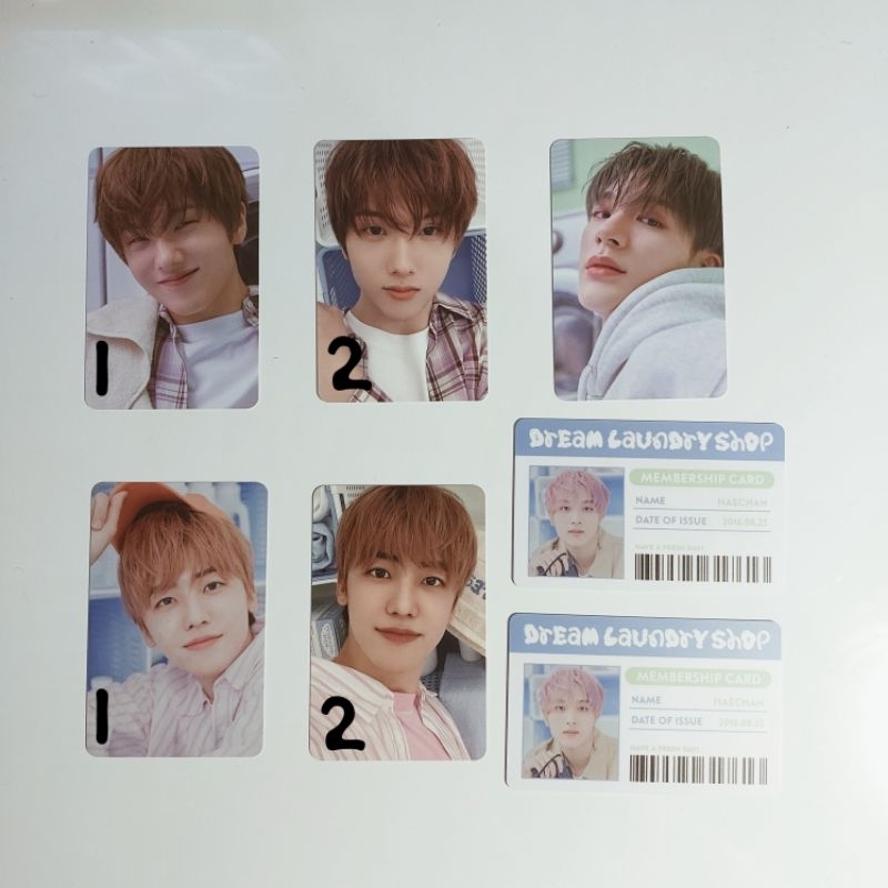 Trading Card ID Laundry Dream Jisung Haechan Jaemin Jeno NCT Dream