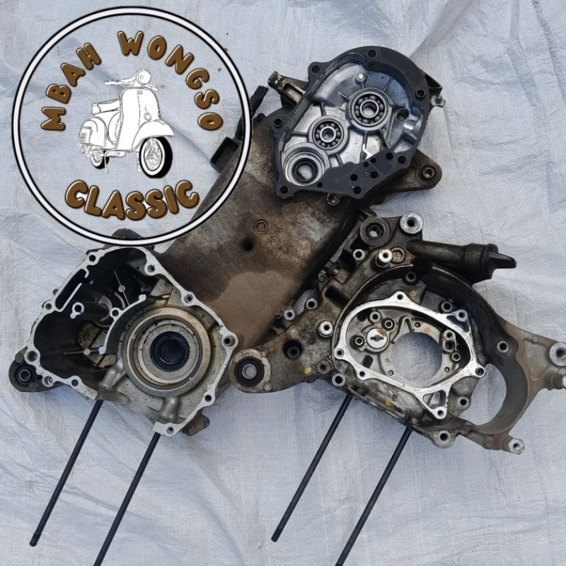 CRANKCASE BLOK KALTER TENGAH KRENGKES KANAN KIRI NOMER MESIN VARIO 125 ALL NEW VARIO 125 VARIO 150 A