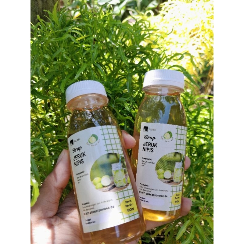 

Sirup Sari Buah Jeruk Nipis Asli