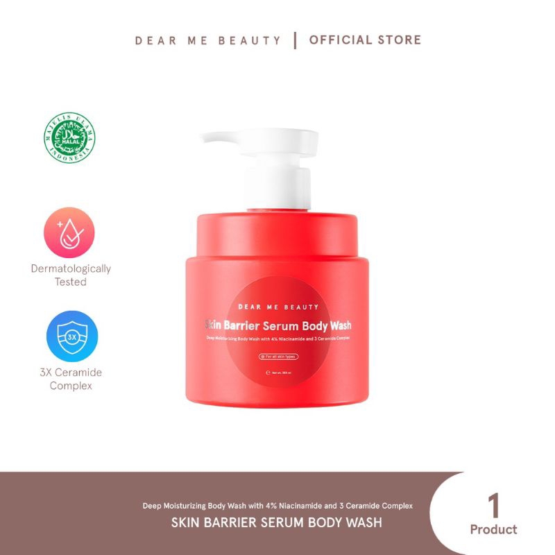 DEAR ME BEAUTY Skin Barrier Body Wash &amp; Body Serum