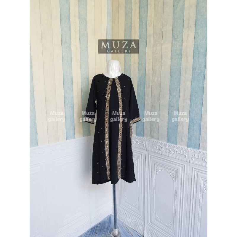 BEST SELLER MUZA ABAYA ANAK ABAYA HITAM DUBAI STYLE