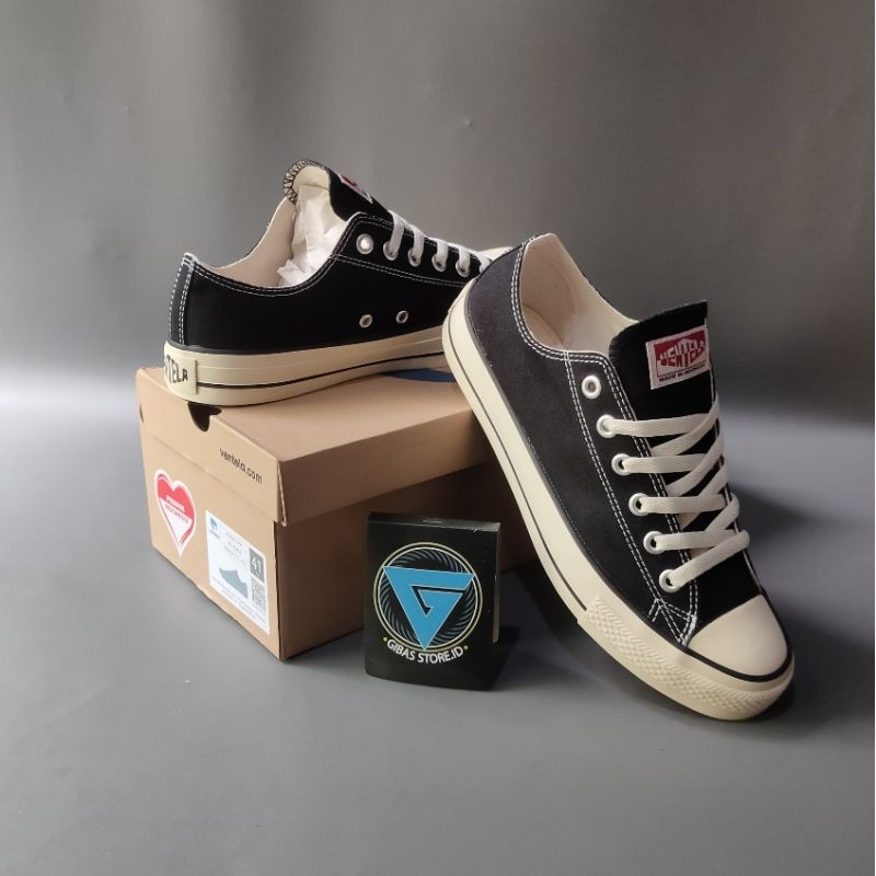 VENTELA ETHNIC BLACK NATURAL VENTELA ALL BLACK HIGH LOW SEPATU VENTELA HITAM PUTIH SEPATU VENTELA
