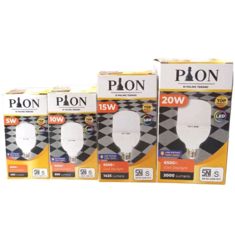 Bohlam led lampu led capsule Pion 5 watt SNI