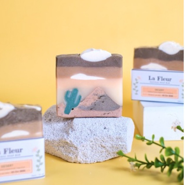 La Fleur Natural Soap Bar Desert