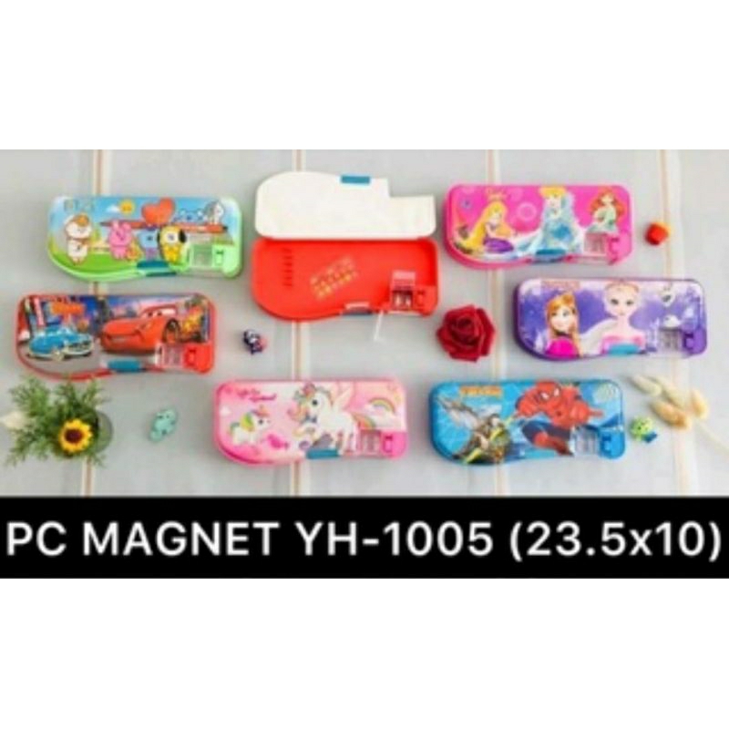 

kotak pensil magnet + rautan ...