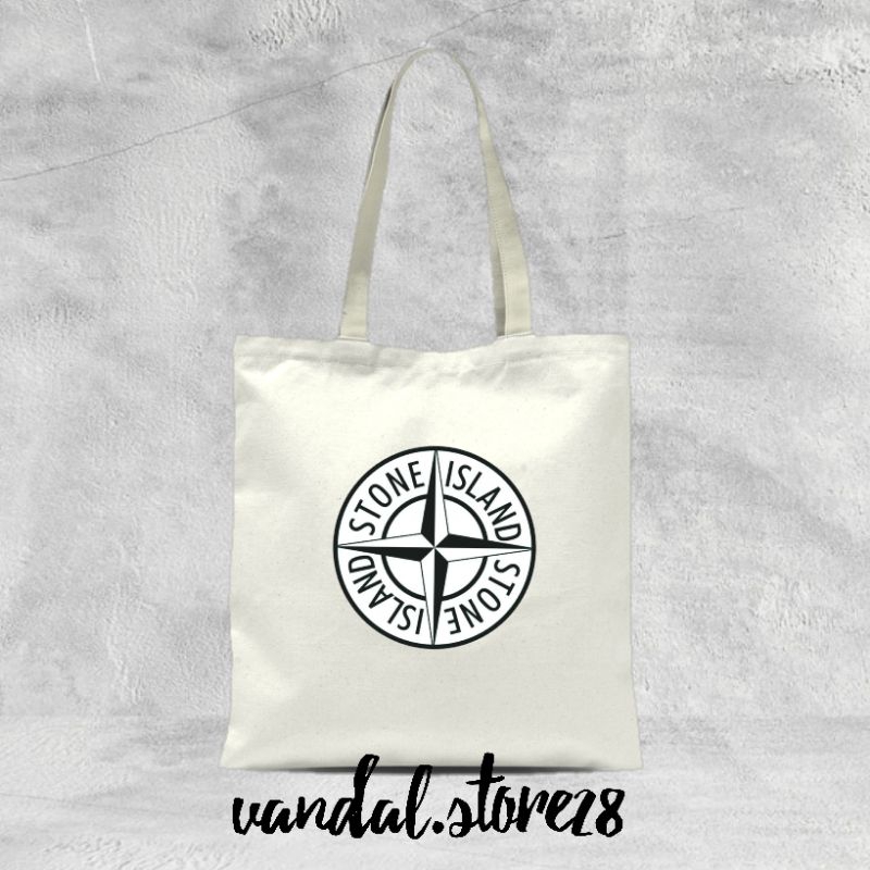 [PAKAI RESLETING] Totebag Tote bag Stone Island Premium Kanvas