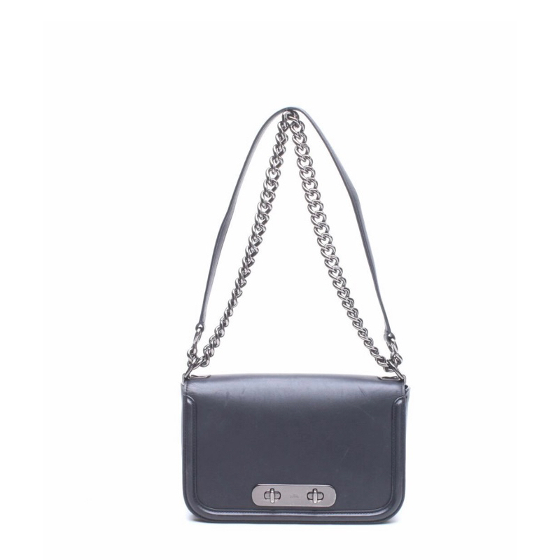 Coach Swagger Leather Crossbody Shoulder Bag