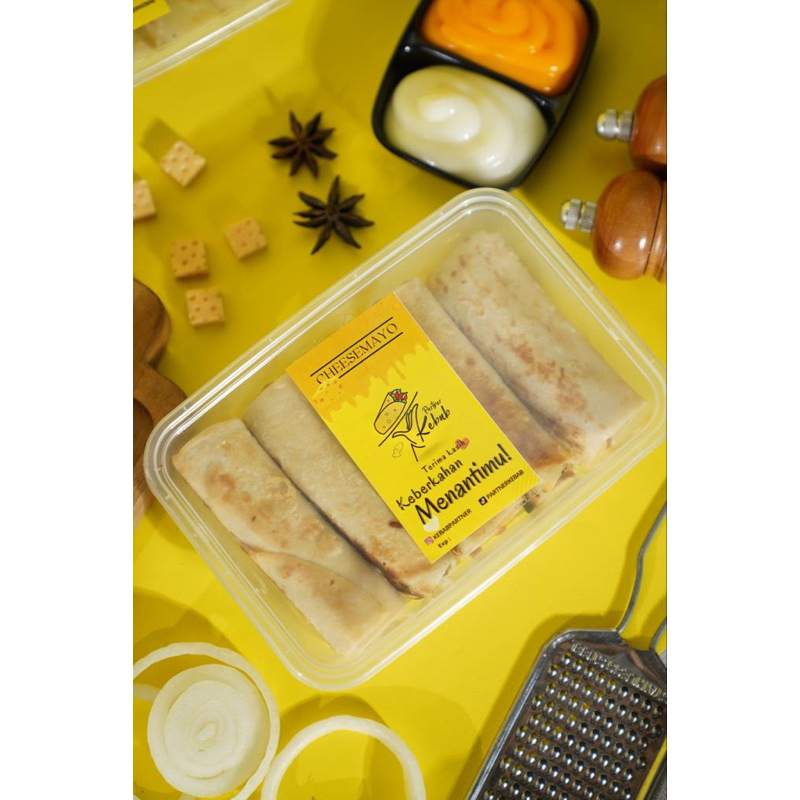 

kebab frozen mini cheesemayo, full daging olahan premium