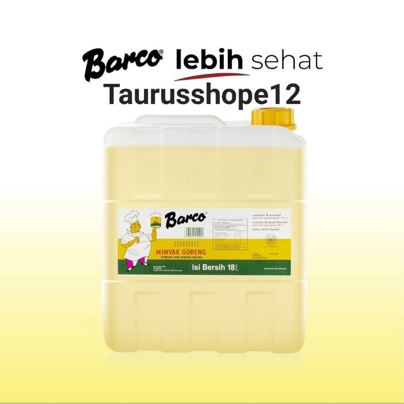 

Minyak Kelapa Barco Derijen 18L