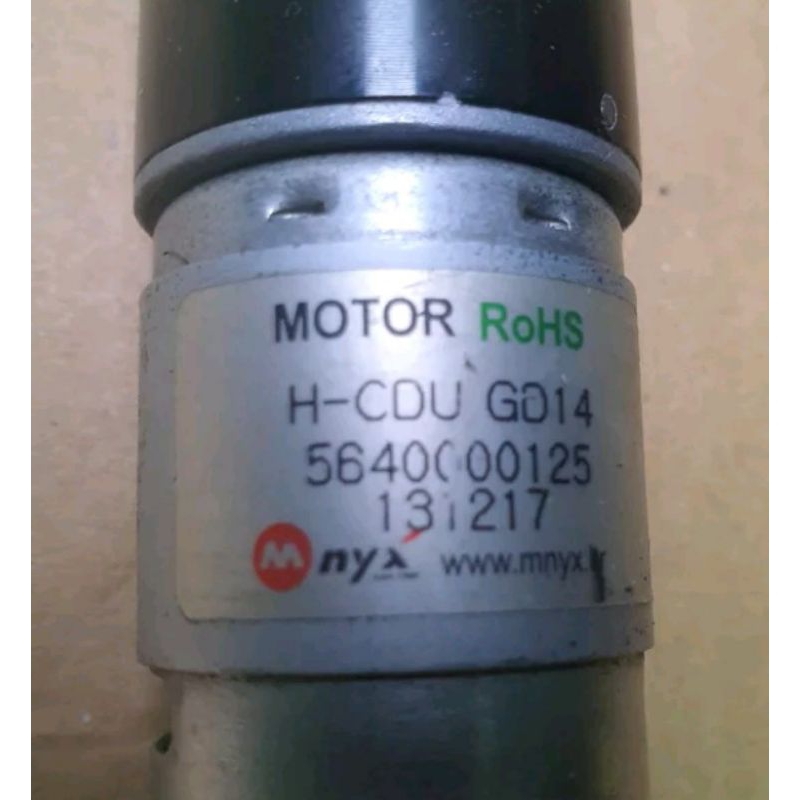 Dinamo DC Rohs 12V gearbox