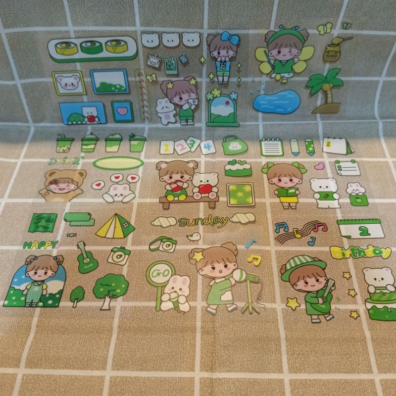 

Stiker Korea Kartun (10pcs)