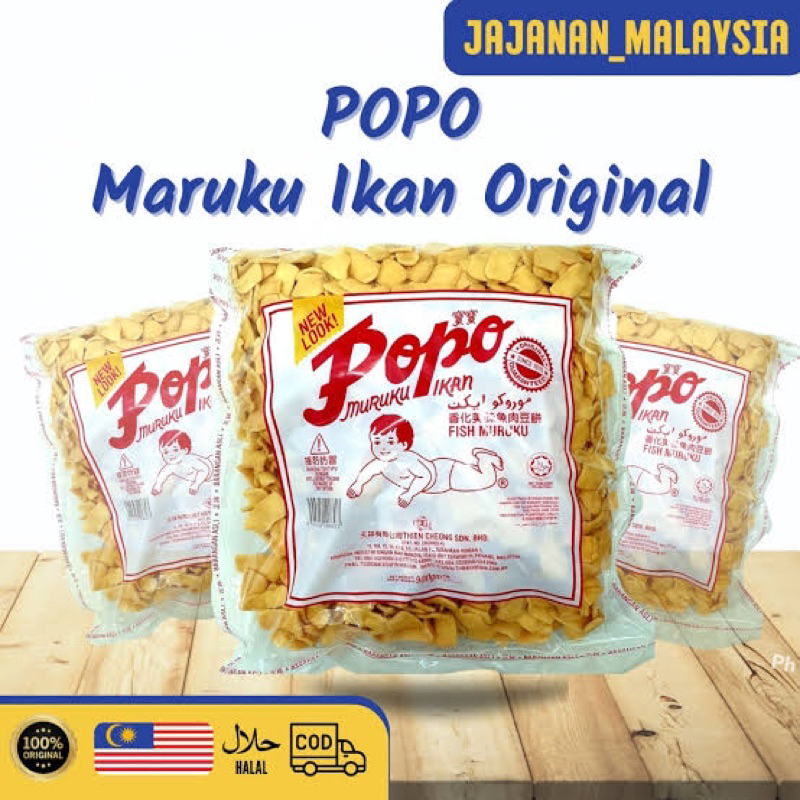 Maruku Asli - Popo Muruku M4laysia 800gr - Ayam Popo Maruku - Maruku Ikan - Snack Maruku
