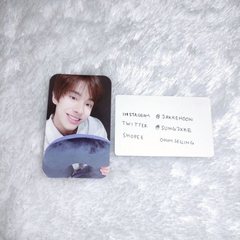 photocard jake neck pillow weverse global enhypen